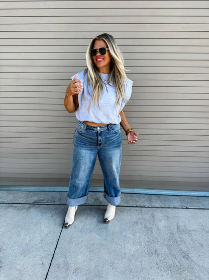 PREORDER: Stevie Cap Sleeve Top in Five Colors