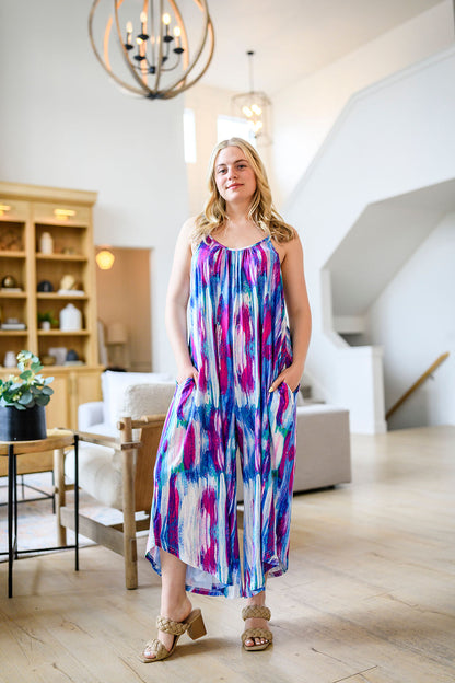 PREORDER: Relaxed Fit Jumpsuit in Assorted Prints