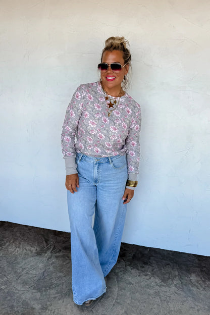 PREORDER: Quincy Wide Leg Jeans
