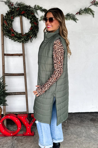PREORDER: Kendall Long Puffer Vest