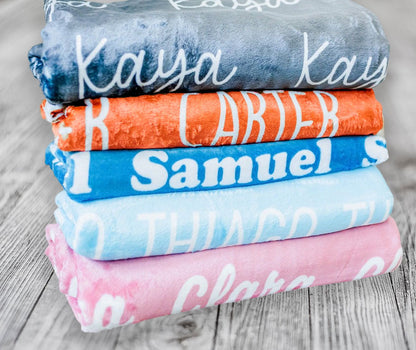 Repeating Name/Pattern Blanket - Week of 7.7