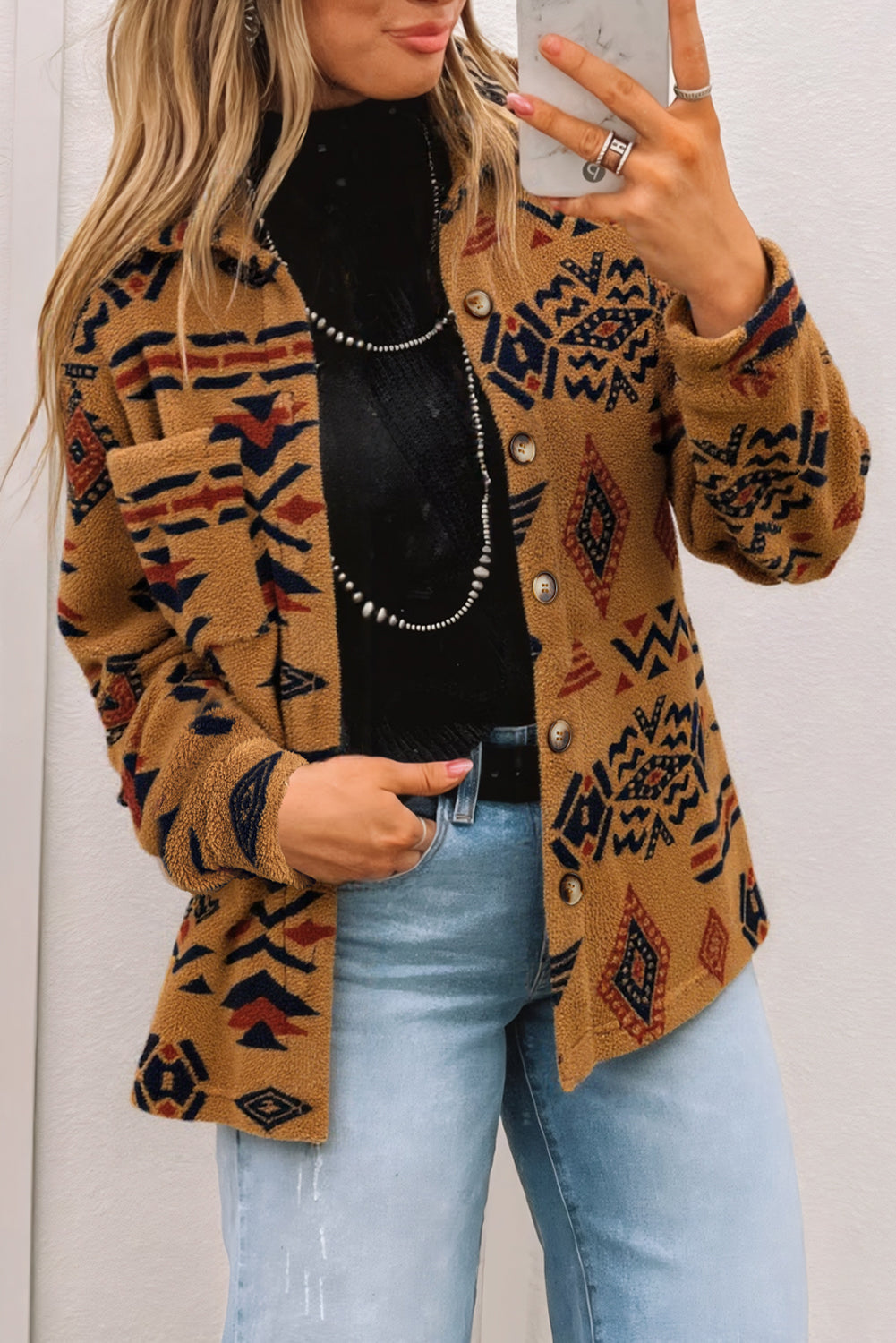 Aztec Fleece Jacket LT