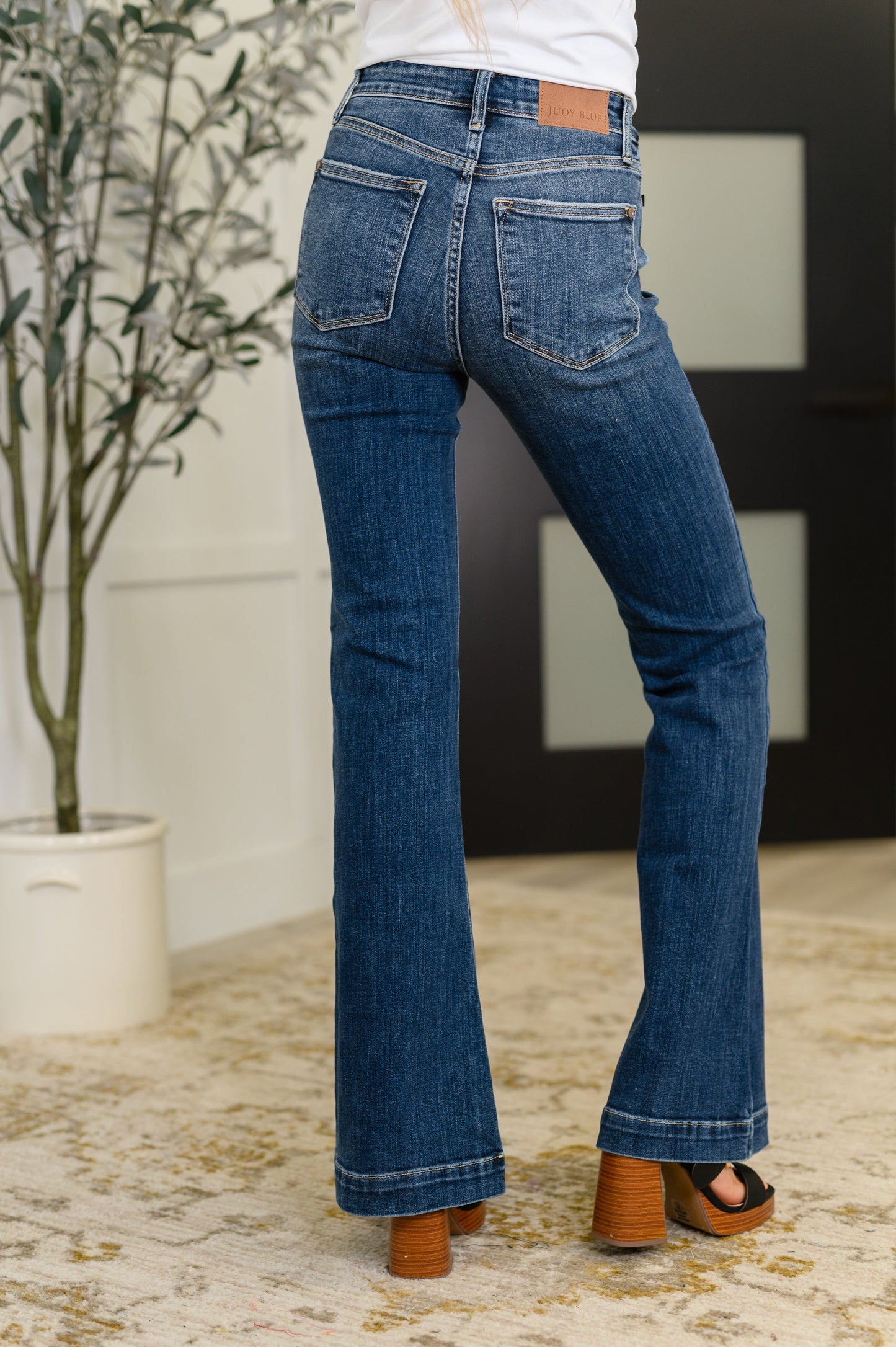 Bonnie High Waist Trouser Flare