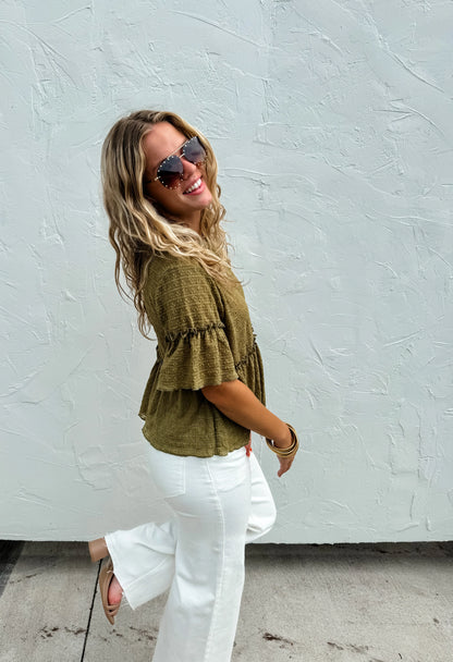 PREORDER: Maggie Lace Top in Three Colors