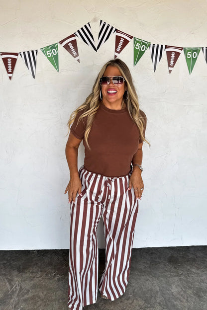 PREORDER: Tailgate Stripe Boxer Pants