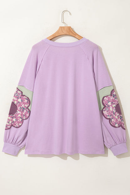 Flower Patch Plus Pullover LT