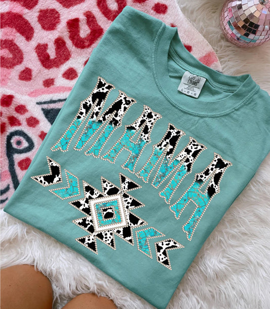 Mama Western DTF Graphic Tee