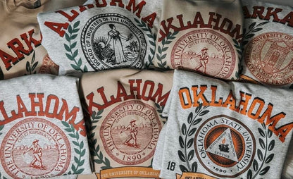 Vintage University Tee- SUBLIMATION