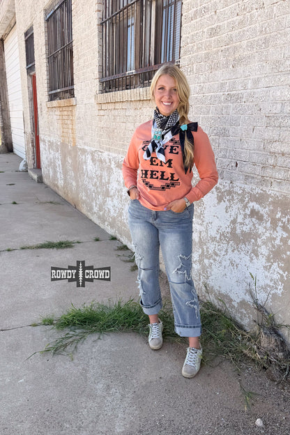 Give 'Em Hell Long Sleeve Tee