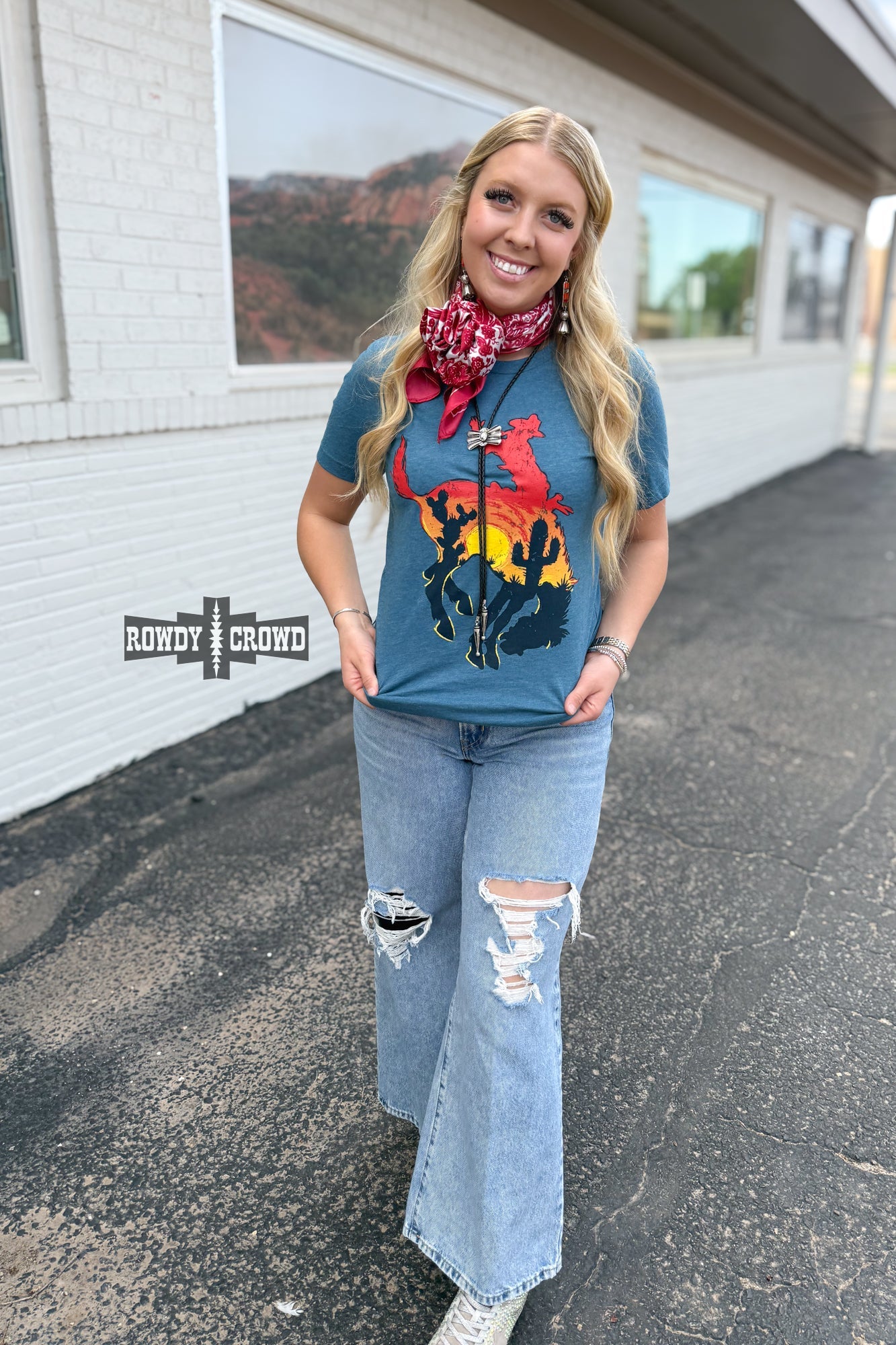 Bowie Bronc Tee