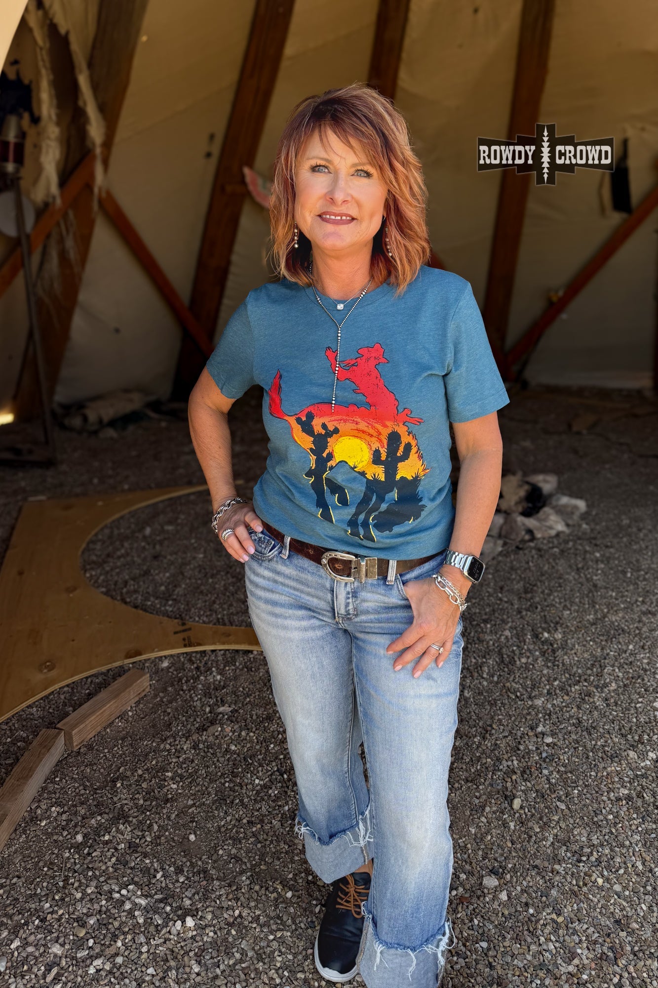 Bowie Bronc Tee
