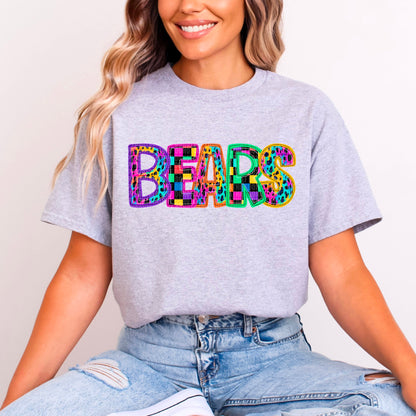 Rainbow Mascot Sweatshirt FAUX embroidery & Glitter - Multiple Styles