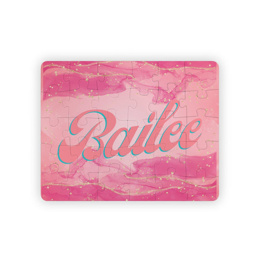 Custom Barbie inspired 30 piece puzzle